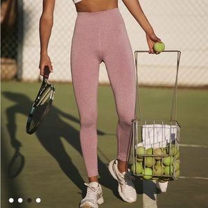 Free People High Plank Heather Leggings Sz XL